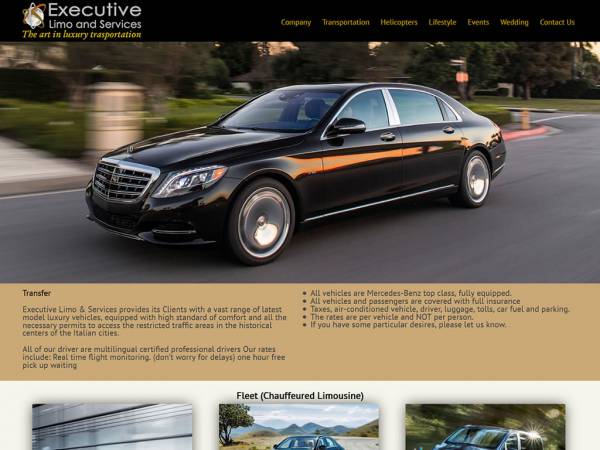 EXECUTIVE LIMO AND SERVICES