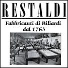 Biliardi Restaldi - fabbrica di biliardi a Roma