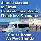 CRUISE ROME AIRPORT SHUTTLE