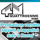 quattroemme roma produzione vendita tappetini auto