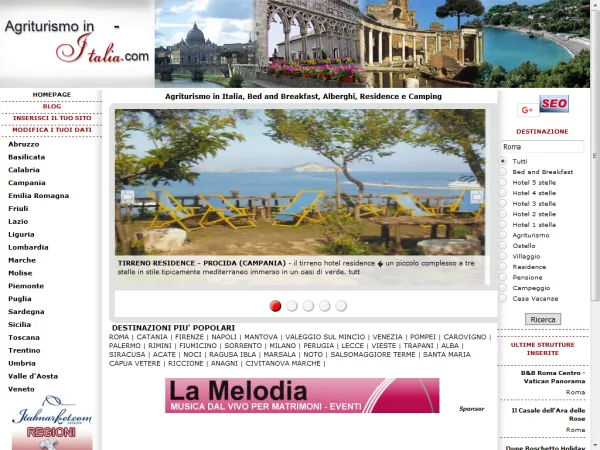 AGRITURISMO IN ITALIA