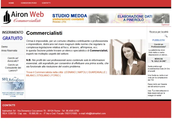 AIRON WEB COMMERCIALISTI