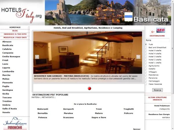 ALBERGHI BASILICATA