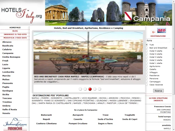 ALBERGHI CAMPANIA