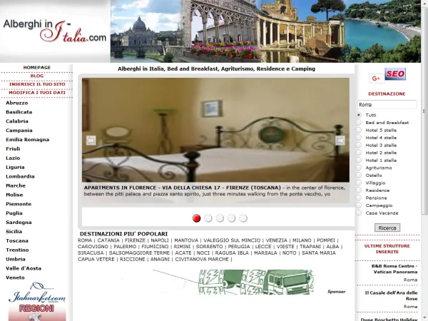 ALBERGHI IN ITALIA