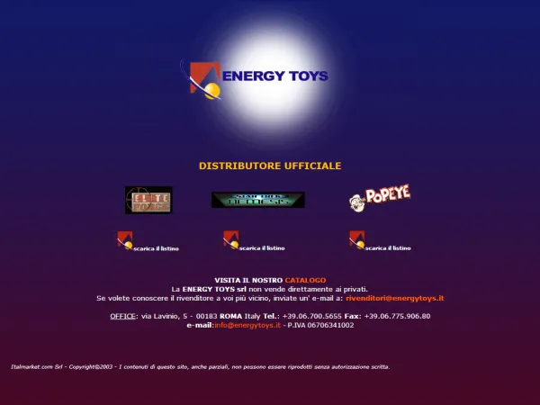 ENERGY TOYS