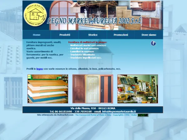 LEGNO MARKET AURELIA