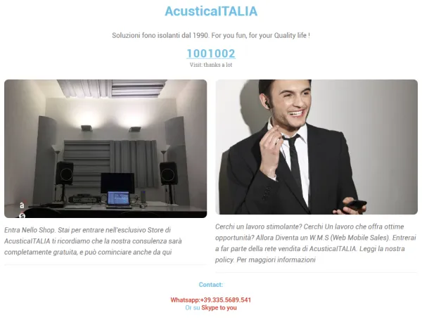 SOLUZIONI FONO ISOLANTI