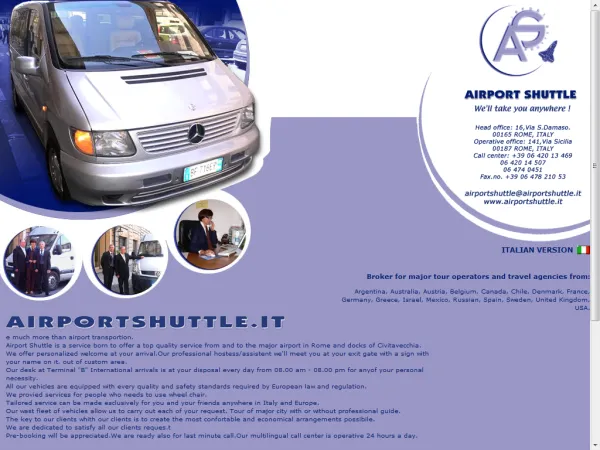 ROME AIRPORT SHUTTLE