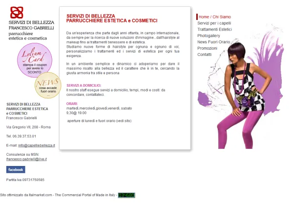 SERVIZI DI BELLEZZA