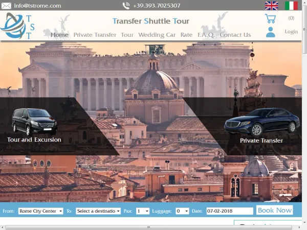 SHUTTLE SERVICE ROMA